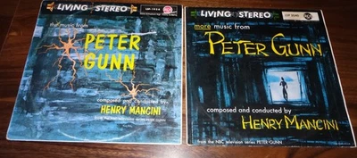 Vintage Vinyl- Music From Peter Gunn & More Music From.2 glossy NM Lp's Germany - Image 1 of 2
