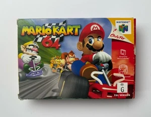 Mario Kart 64 N64 Game Boxed with Manual + Operation Card PAL Nice Condition 🔥 - Picture 1 of 17