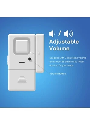 Door Window Alarm Home Safety Wireless Burglar Security Device 90db Alarm Sensor - Image 1 of 4