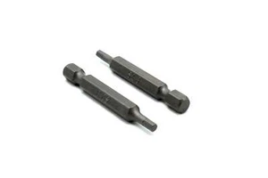 TMAX 25 pc 2" H-3 Hex 3mm Screwdriver Insert Bits Hex Shank with Security Slot - Picture 1 of 2