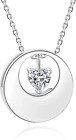 925 Sterling Silver Circle of Life Urn Necklace for Ashes Keepsake Memorial Crem