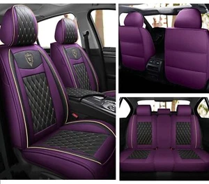 Car Seat Covers Full Set, Super Luxurious Heavy Universal Duty Waterproof Lea... - Picture 1 of 6