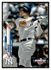 2020 Topps Opening Day 31 Aaron Judge New York Yankees baseball card