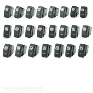 12 24 V Taster wasserdicht Schalter ON-OFF-ON 6 Anschlüsse Boot Auto Wohnmobil - Bild 1 von 5