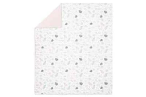 Little Haven Baby Infant Reversible Cotton Bedding Quilt Botanical Leaf 120cm - Picture 1 of 1
