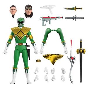 SUPER7 Mighty Morphin Power Rangers figurine Ultimates Green Ranger  (US IMPORT)