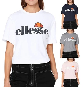 ellesse Ladies Albany T-Shirt Casual Sporty Gym Run Top Women’s Tee - Picture 1 of 5