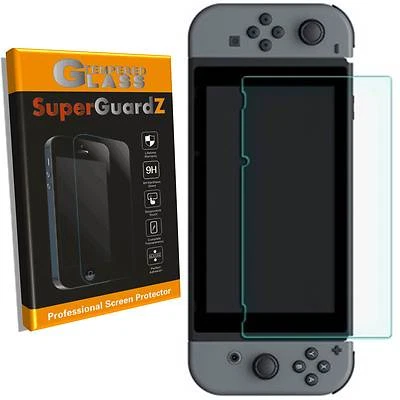 2X SuperGuardZ® Tempered Glass Screen Protector Guard Shield For Nintendo Switch - Image 1 of 4