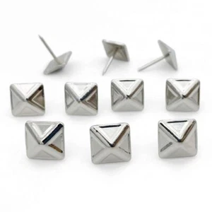 Let's Decorate 200pcs D14mmxL17mm Square Tacks Sofa Upholstery Tacks Nickel C... - Picture 1 of 5