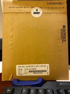 RARE NEW SEALED ACCPAC SMALL BUSINESS SERIES LANPAK 4-USER NFR Version 4.2A. CD - Image 1 of 4