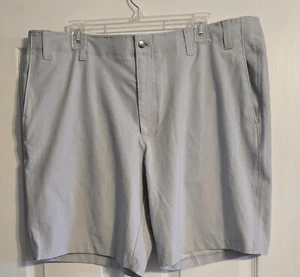 NWT Callaway Men's Dove Gray Flat Front Performance Wicking Golf Shorts 40 - Picture 1 of 8