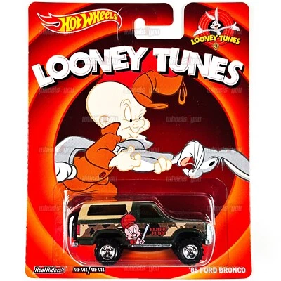 Ford Bronco Elmer Fudd - HW Pop Culture LOONEY TUNES 1:64 BDT10 Hot Wheels 85 Foto 1 de 2