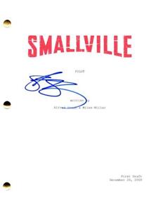 Justin Hartley Signed Autograph Smallville Pilot Script Screenplay Oliver Queen