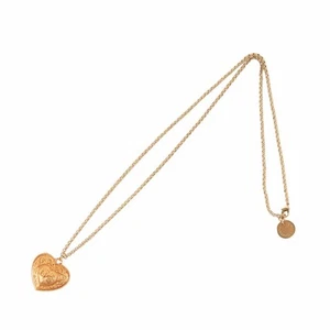 Dolce Gabbana Dg Logo Heart Motif Pendant Necklace / Accessories Jewelry #ED BEA - Picture 1 of 4
