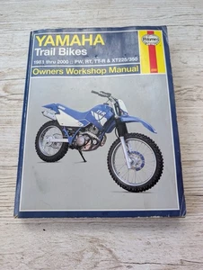 Haynes Owners Workshop Manual Yamaha Trail Bikes 1981 2000 PW RT TT-R XT250/350 - Picture 1 of 3