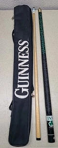 Guinness 20 oz. Taco de billar trébol día de San Patricio con bolsa de transporte - Imagen 1 de 8