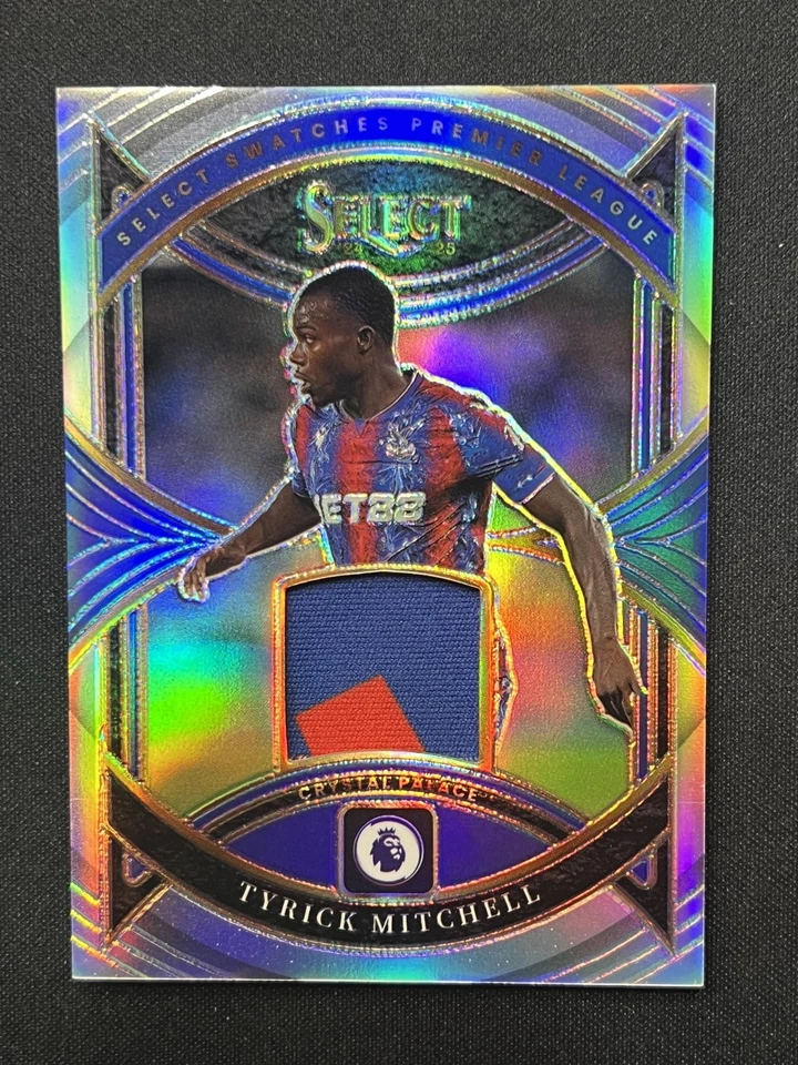 2024-25 Panini Select EPL Tyrick Mitchell Swatch - Crystal Palace - Image 1 of 4