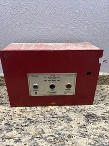 Vintage RARE! Pyrotronics Pyr-A-Larm C-B Fire Alarm Control Panel #2 - Picture 1 of 22