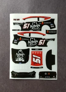 2025 Custom #51 Cody Ware Arby's BBQ 1/64 Peel & Stick Decals - Picture 1 of 1