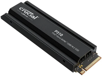 Crucial P310 4TB Heatsink M.2 2280 PCIe Gen4 3D NAND NVMe SSD CT4000P310SSD5 - Image 1 of 4