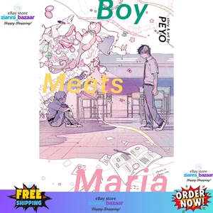 Boy Meets Maria Manga by Peyo English Version Comic Book New Free Shipping - Picture 1 of 1