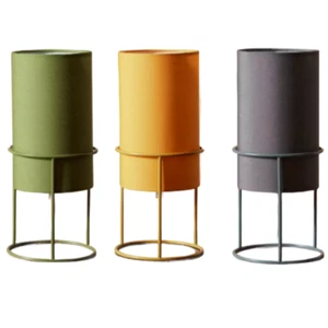 Modern Metal bedside Column Table Lamp bedroom lounge Cozy lamp - Picture 1 of 14
