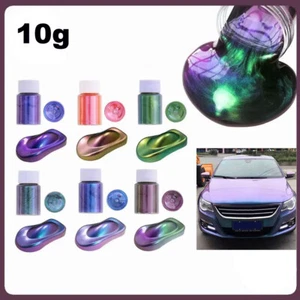 10g Chameleon Color Changing Pearl Powder Color Shift For Car Paint Pigment DIY - Picture 1 of 18