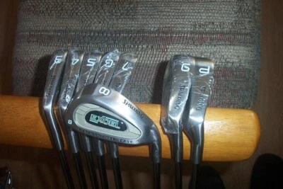BRAND NEW Spalding Excel oversize 3-pw irons  steel shaft RH ladys - Image 1 of 2
