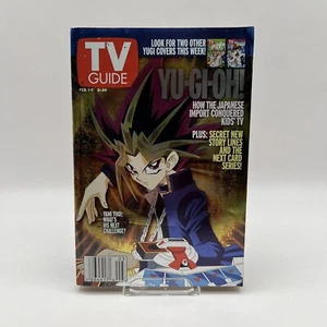 Yu-Gi-Oh! Foil Cover February 1-7 2003 TV Guide Magazine - Imagen 1 de 6