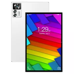 2024 Tab 10.1in 12GB RAM 256GB Tablet Octa Core WiFi Pad PC 8MP+13MP Bluetooth - Picture 1 of 8