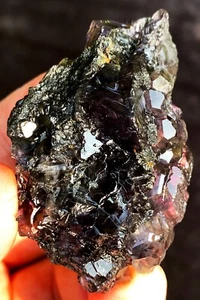 80.9g Gemmy!!! Natural Fantastic Blue Fluorite Quartz Crystal Specimen ie3136 - Picture 1 of 14