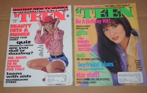 TEEN Magazine 2 Lot December 1991 & October 1992 Shannen Doherty, Lesli Holecek - Picture 1 of 11
