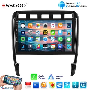 For Porsche Cayenne 2002-2010 Apple Carplay Android 13 Car Stereo Radio GPS Navi - Picture 1 of 14