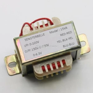 1 pieza 15W Transformer EI 150V-0-150V + 6.3V para preamplificador de tubo 6N3 audio - Imagen 1 de 4