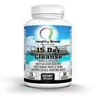 Healthy Brook 15 Day Cleanse 30 capsule COLON CLEANSE AND DETOX FOR WEIGHT LOSS