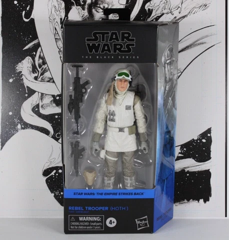 Star Wars Black Series 6-inch REBEL TROOPER (HOTH) Empire Strikes Back 2020 MISB Cover