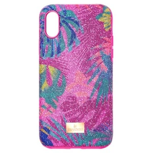 SWAROVSKI Tropical Multicolour Phone Case - X/XS - RRP $120.00 - 100% Genuine - Picture 1 of 5