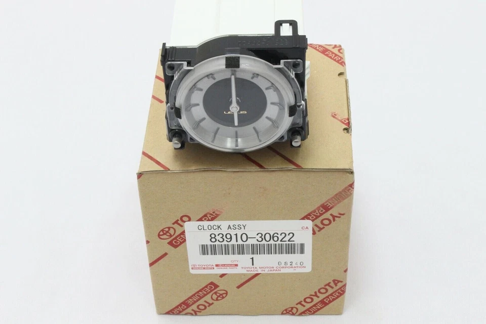 83910-30622 Lexus GS350 GS450h 2013 OEM Genuine Dash Clock Analog Luxury - Image 1 of 1