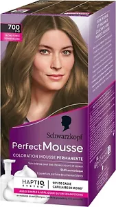 Schwarzkopf - Perfect Mousse - Dark Blonde Permanent Foam Color 700 - Picture 1 of 1
