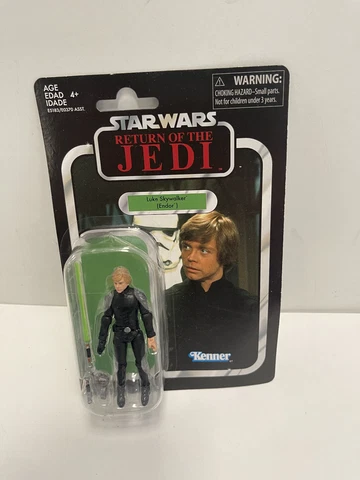 Star Wars Luke Skywalker Endor Vintage Collection 2010 VC23 New Damaged Package Cover