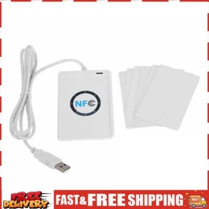 ACR122U NFC Reader Writer Plug and Play Nützliches USB-Gerät RFID-Kopierer-Dupli - Afbeelding 1 van 9