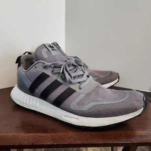 Adidas Uomo Multix H68079 Grigio Nero Sneakers Basse Lacci Uomo Taglia 13 - Foto 1 di 10