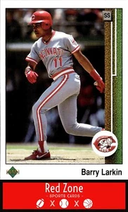 1989 Upper Deck - #270 Barry Larkin NM Set Break. - Picture 1 of 2