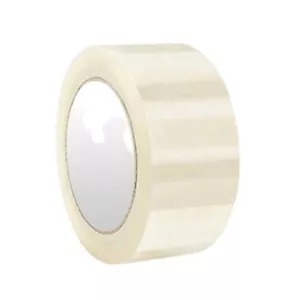 Clear Parcel Packaging Tape, 48mm x 66m Long, Heavy Duty, Multipurpose, Strong - Picture 1 of 7