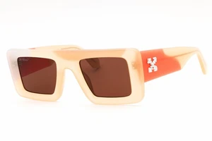 OFF WHITE SEATTLE 11764 Sunglasses Multicolor Frame Brown Lenses 50mm - Picture 1 of 4