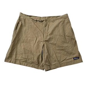 Patagonia Shorts Mens 40 Brown Lightweight All-Wear Hemp 8" Mojave Khaki Organic - Picture 1 of 11