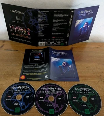 The Mission – The Final Chapter (3 DVD Box Set 2009) Great Condition Foto 1 de 4