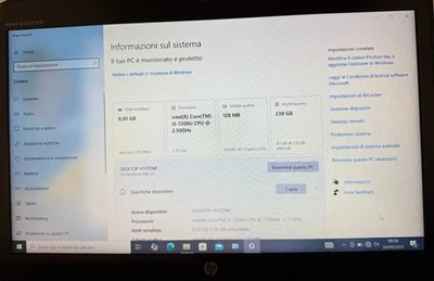 HP EliteBook 840 G4 LAPTOP  14" - i5 - 8GB RAM- 256GB SSD - PREZZACCIO!! - Immagine 1 di 4