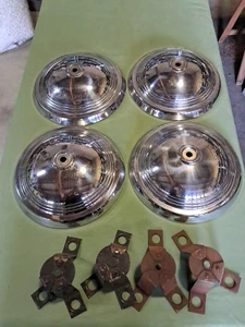 PEUGEOT 203 UTILITAIRE Jeu De 4 Enjoliveurs accessoires MAIRE REF2036 CHROMÉS - Foto 1 di 13