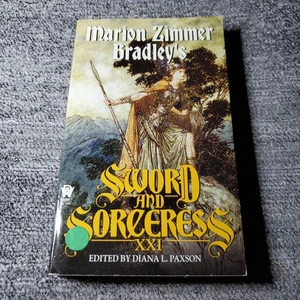 Sword and Sorceress XXI Diana L. Paxson 2004 First Edition Fantasy DAW - Picture 1 of 9
